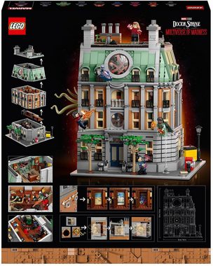 LEGO® Konstruktionsspielsteine »Sanctum Sanctorum (76218), LEGO® Super Heroes«, (2708 St), Made in Europe