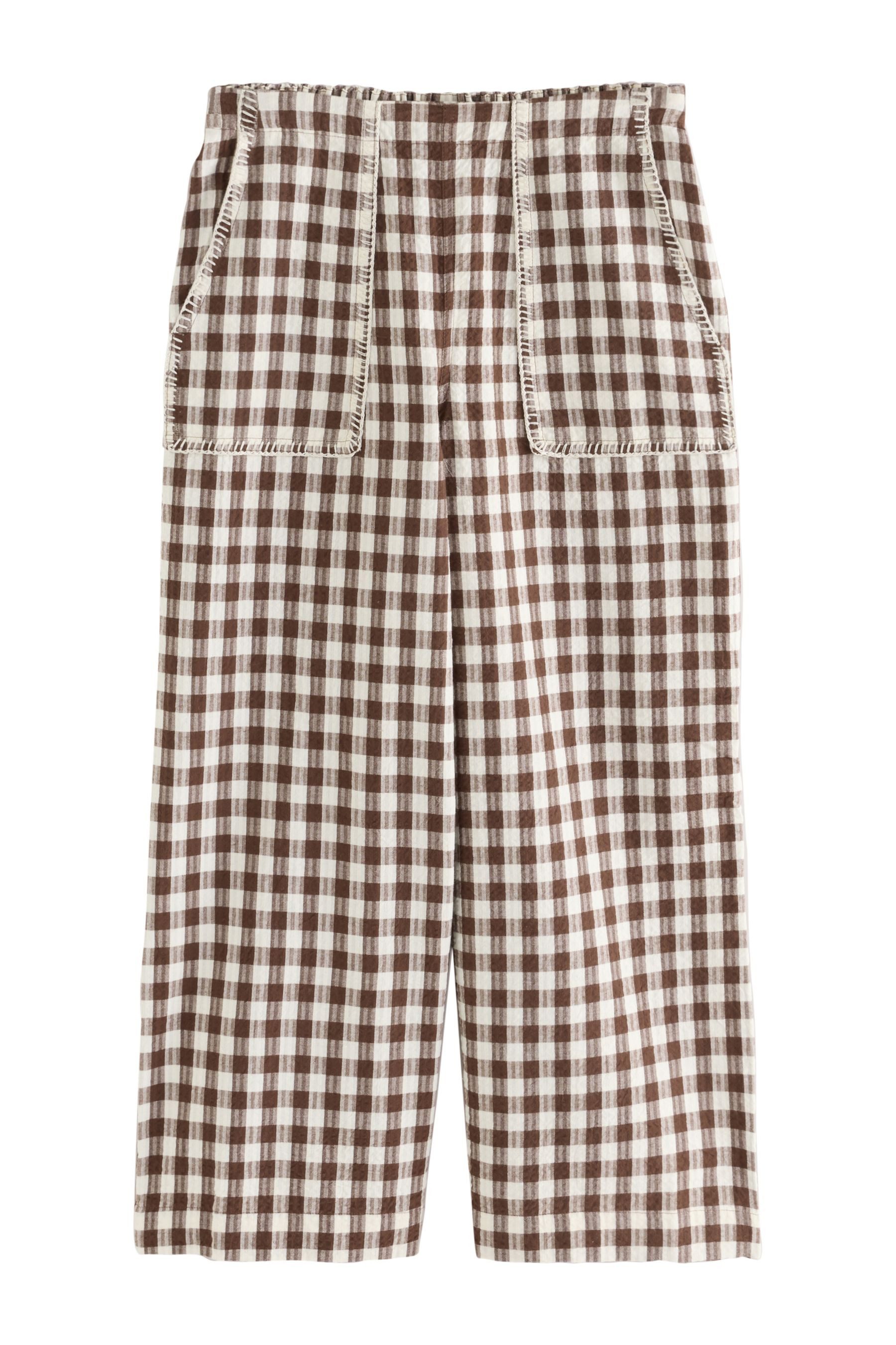 Next Stoffhose Verkürzte Hose mit geradem Beinschnitt (1-tlg)