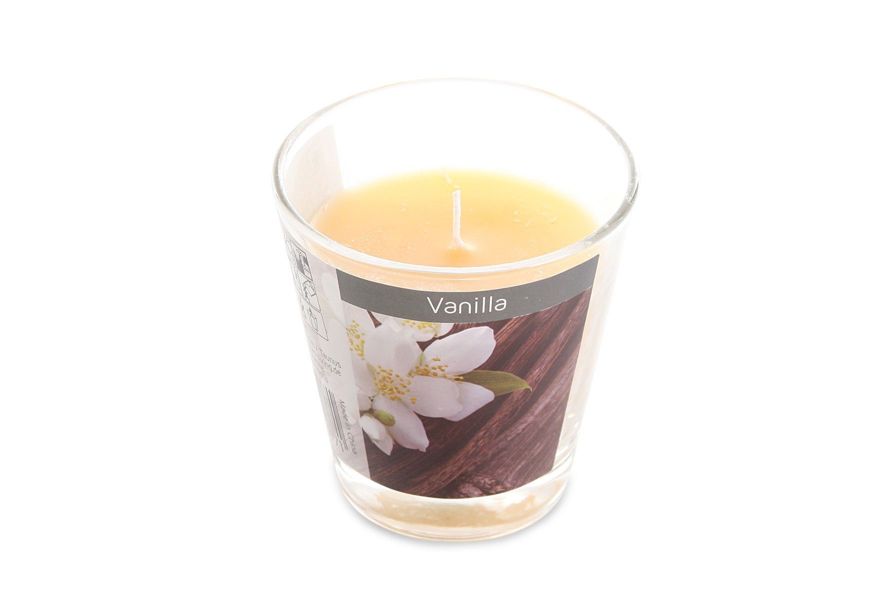 Levandeo® Duftkerze, levandeo 3er Set Duftkerzen im Glas 9cm Hoch Vanille Kerze Windlicht