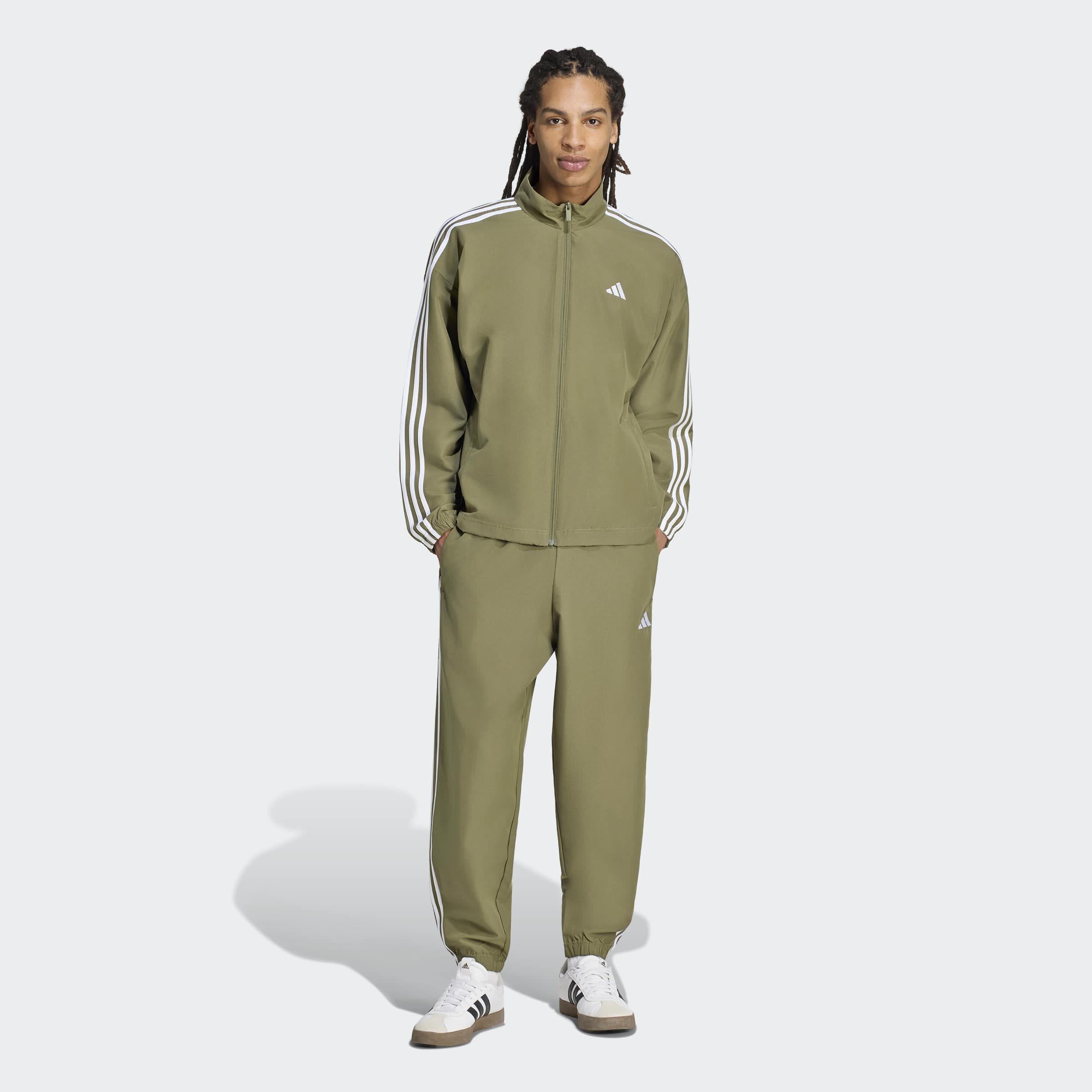 adidas Sportswear Trainingsanzug 3-STREIFEN WOVEN (2-tlg)