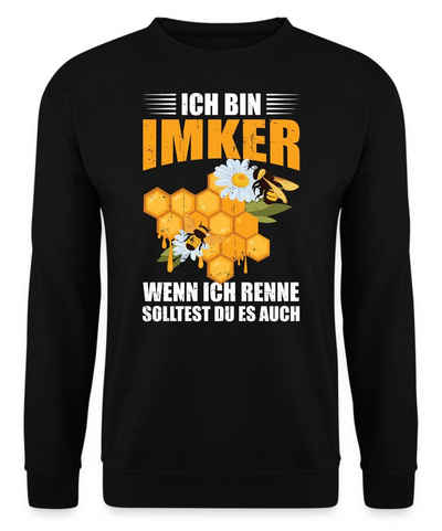 Quattro Formatee Sweatshirt Ich bin Imker - Biene Imker Honig Nektar Unisex Pullover (1-tlg)