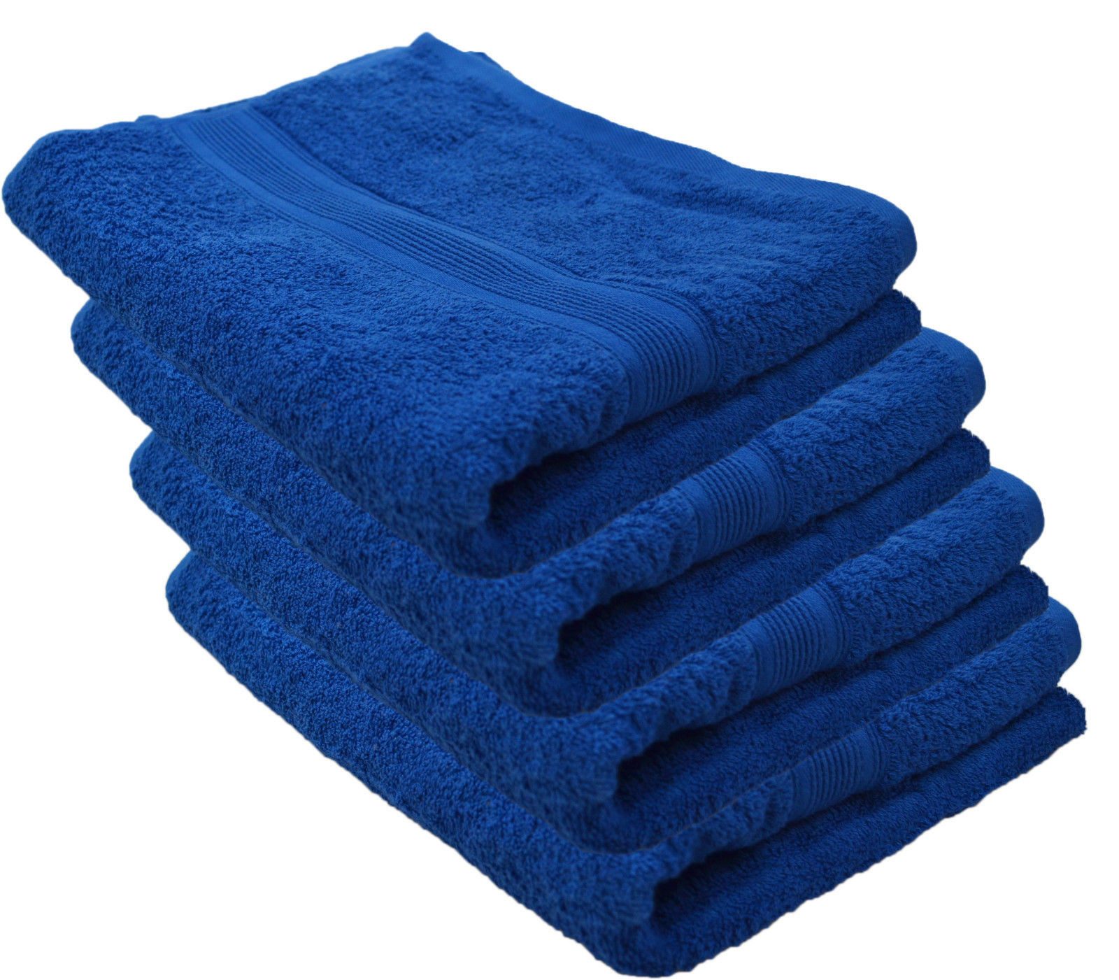 Riyashop Haushaltshobel Handtuch Duschtuch Gästetuch Badetuch Größen 500/m² 100 x150 Blau