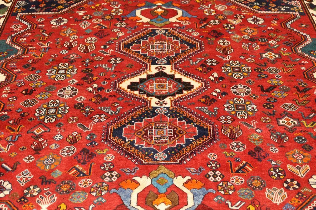 Orientteppich Shiraz 187x276 Handgeknüpfter Trading, Perserteppich, Höhe: / 10 Orientteppich Nain rechteckig, mm