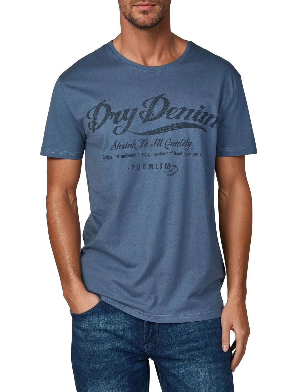 riverso T-Shirt Herren Printshirt RIVLeon Regular Fit (4-tlg) Kurzarm Tee Shirt mit Rundhalsausschnitt aus 100% Baumwolle – Bild 5 von 5