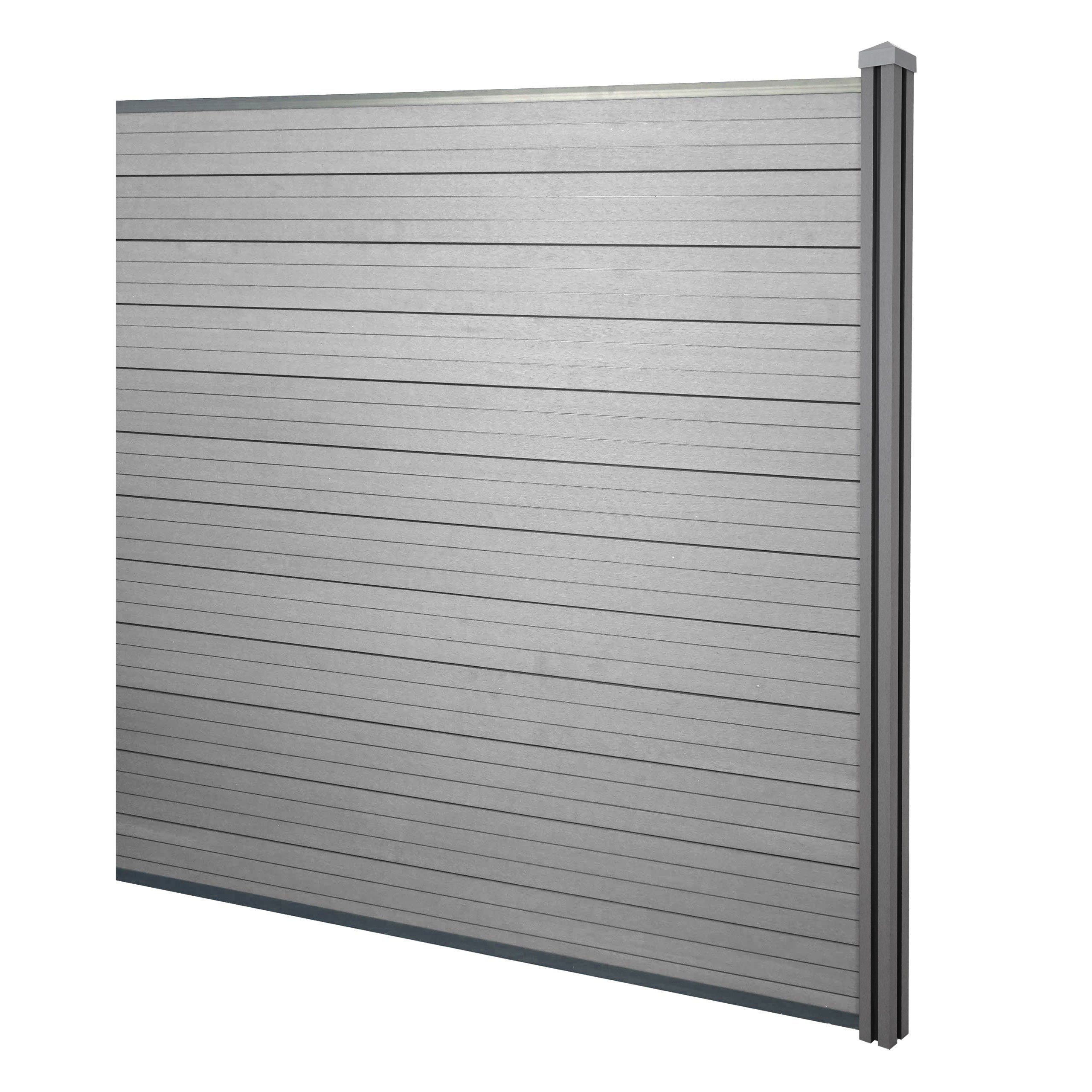 MCW Sichtschutzelement Savoie-W, ohne Vor- und Nachbehandlungen, Witterungs- und UV-Beständig