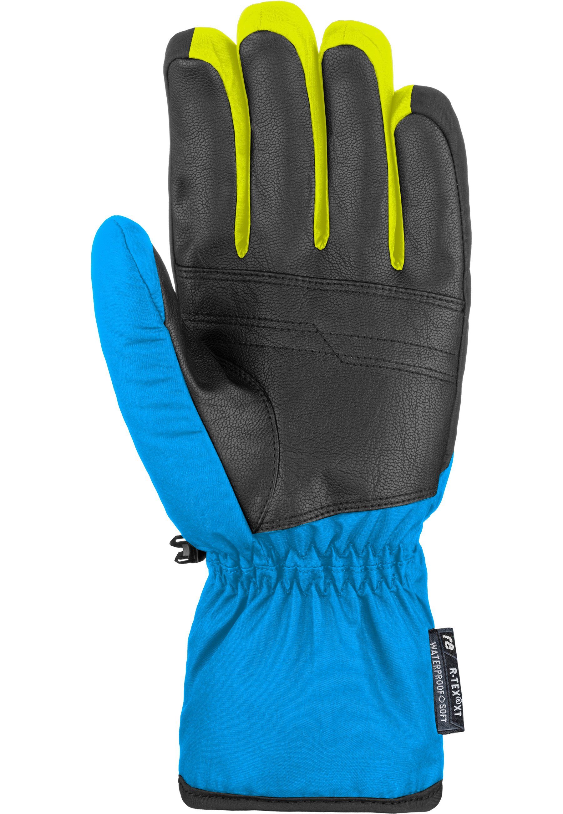 XT Reusch in blau-schwarz Design Bradley Skihandschuhe schickem R-TEX®