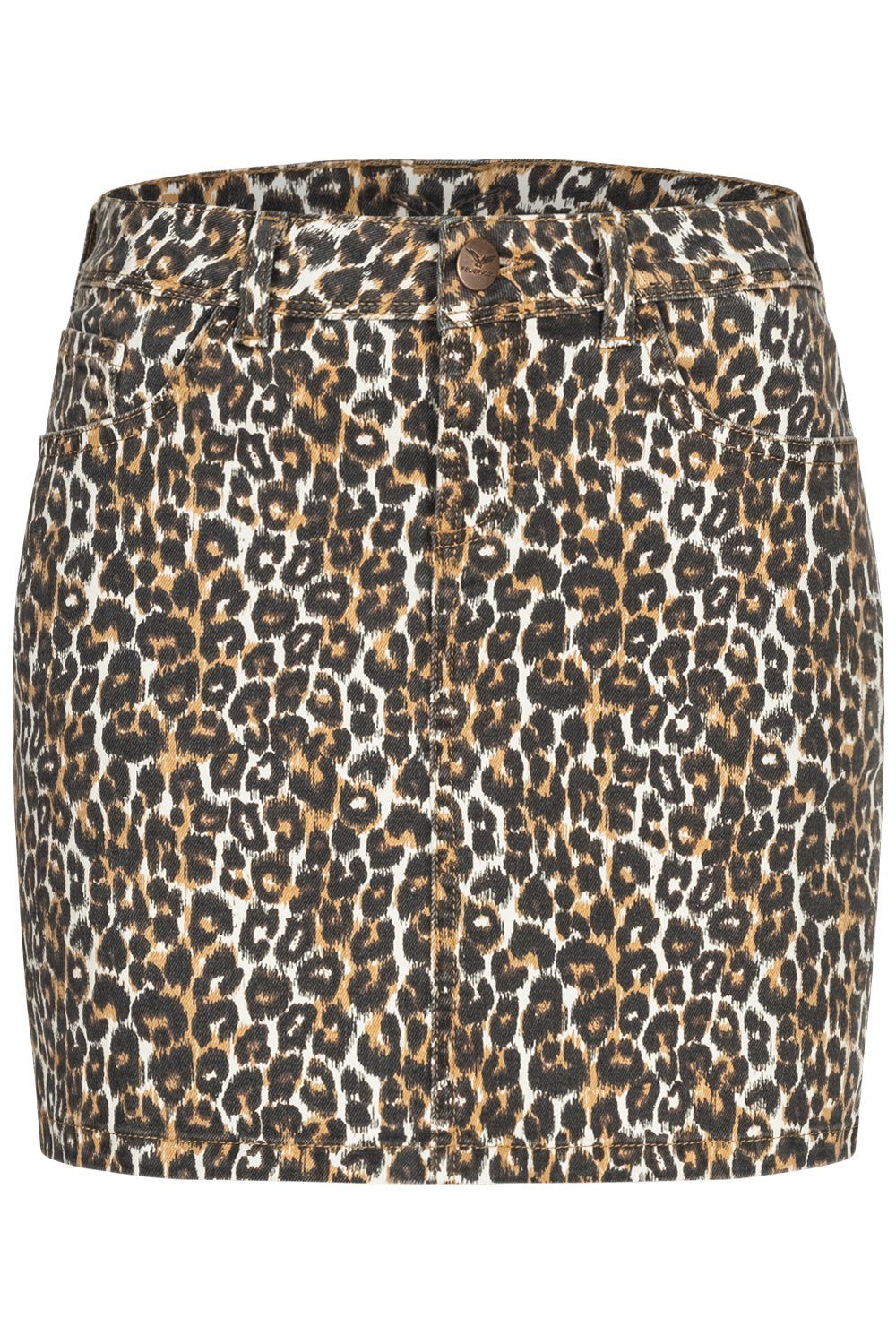 Feuervogl Minirock fv-Sva:na, Wild Animal, Damen Rock mit allover-Print