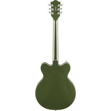 Gretsch Halbakustik-Gitarre, Halb-Akustik Gitarren, Semi Hollow-Modelle, G5622 Electromatic Center Block Double-Cut V-Stoptail Olive Metallic