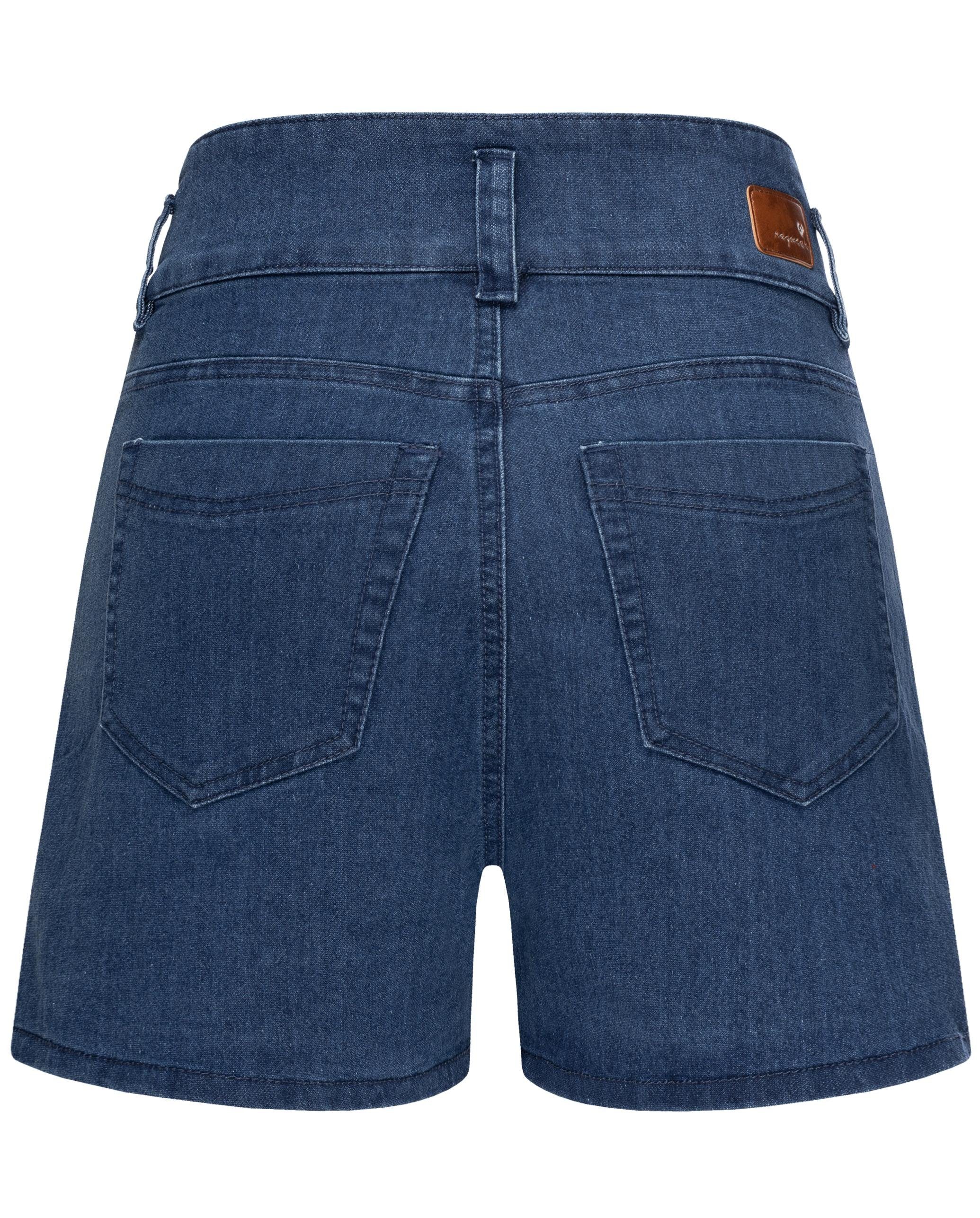Ragwear Shorts Suzzie stylische, indigo in Jeansoptik kurze Sommerhose