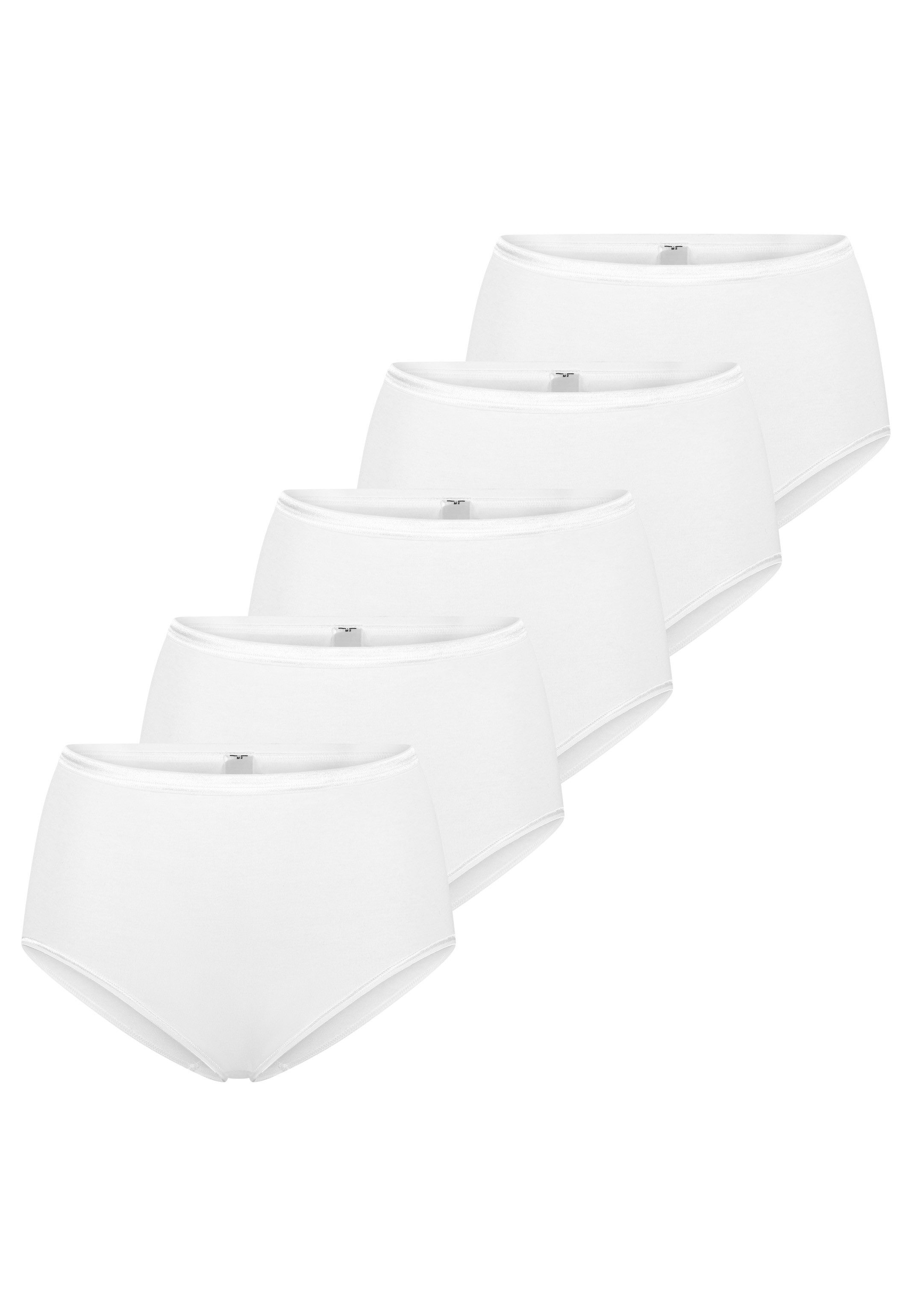 Speidel Maxislip 5er Pack Natascha (Spar-Set, 5-St) Maxi Slip - Baumwolle - Atmungsaktiv - Weiche Feinripp-Qualität