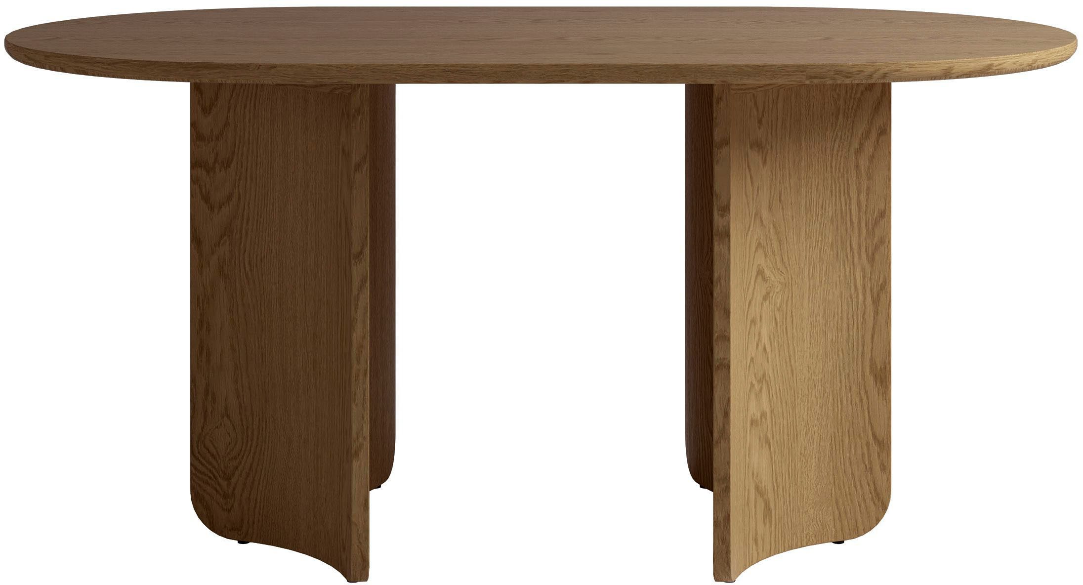 SCHÖNER WOHNEN-Kollektion Esstisch GRIMSTAD (1-St), in 160 cm oder 200 cm, mit variabel montierbarem Untergestell