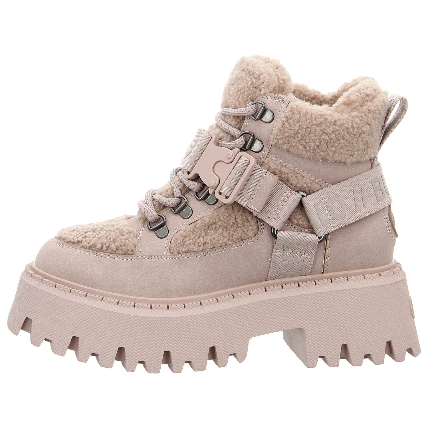 Buffalo Aspen Com Mid Warm Schnürstiefelette