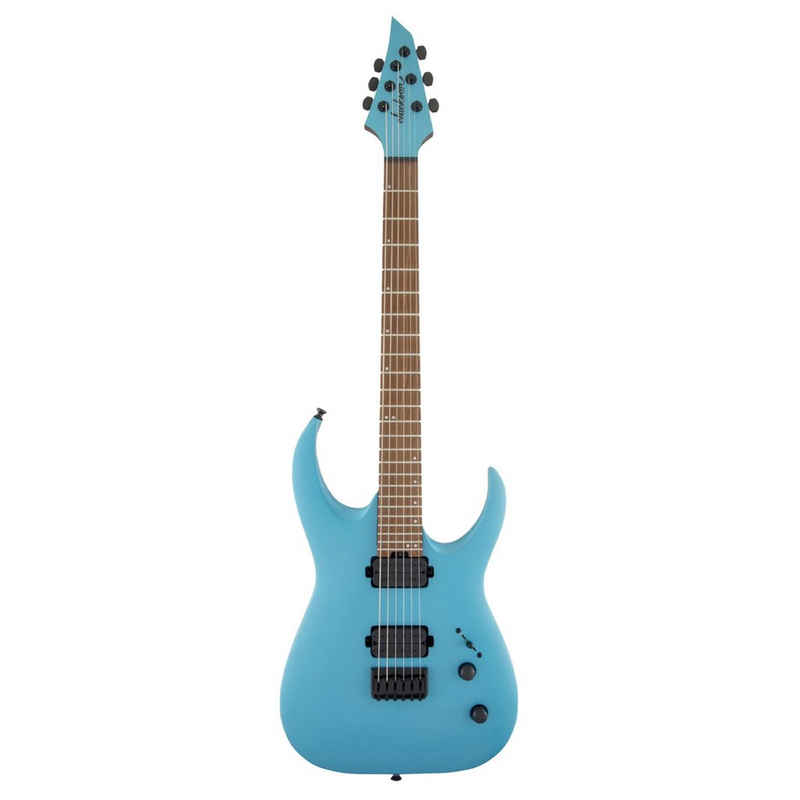 Jackson E-Gitarre, Pro Series Signature Misha Mansoor Juggernaut HT6 Matte Blue Frost -