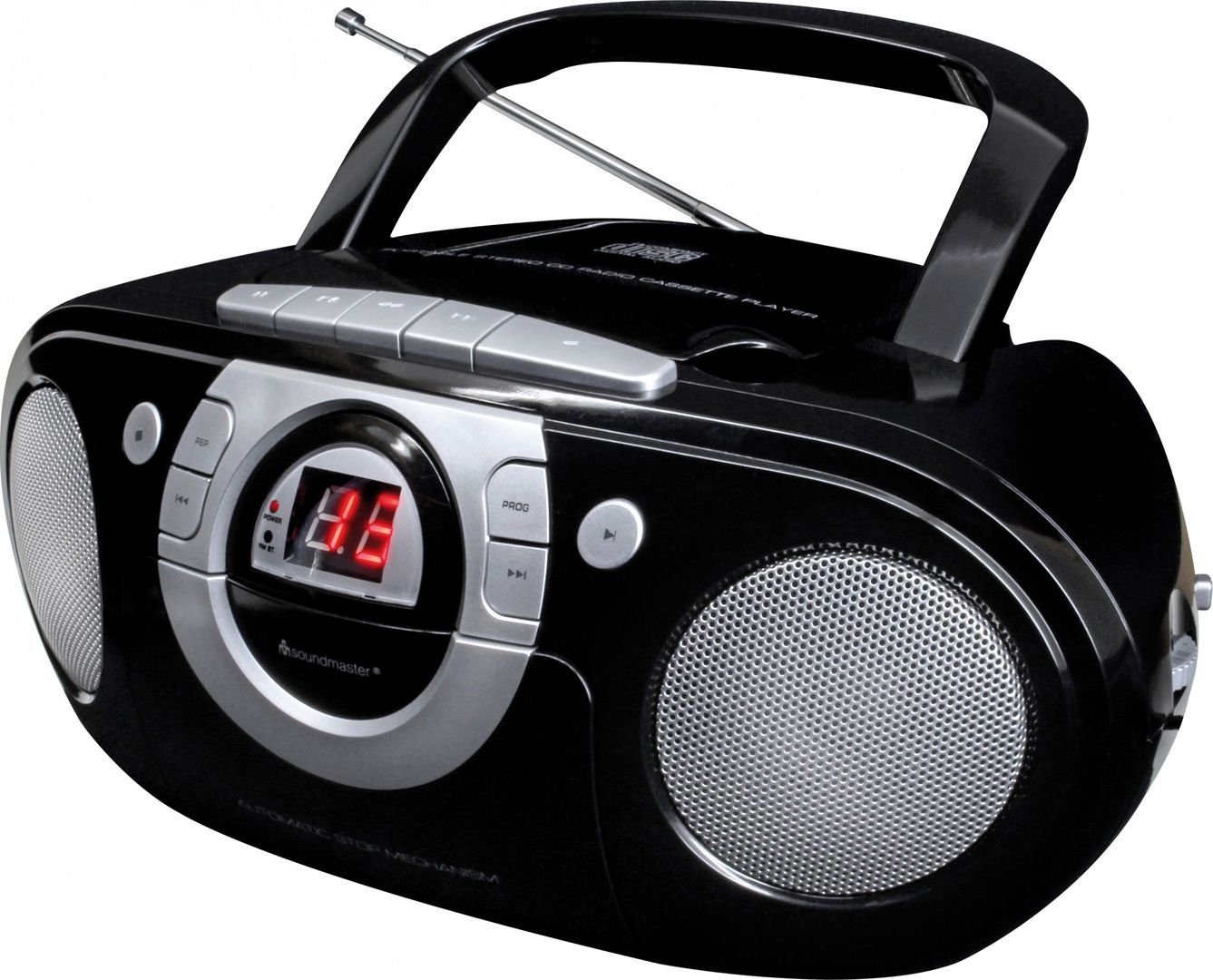 SCD5100SW tragbarer CD-Player Radiorecorder Kassettenrecorder AUX CD-Radiorecorder