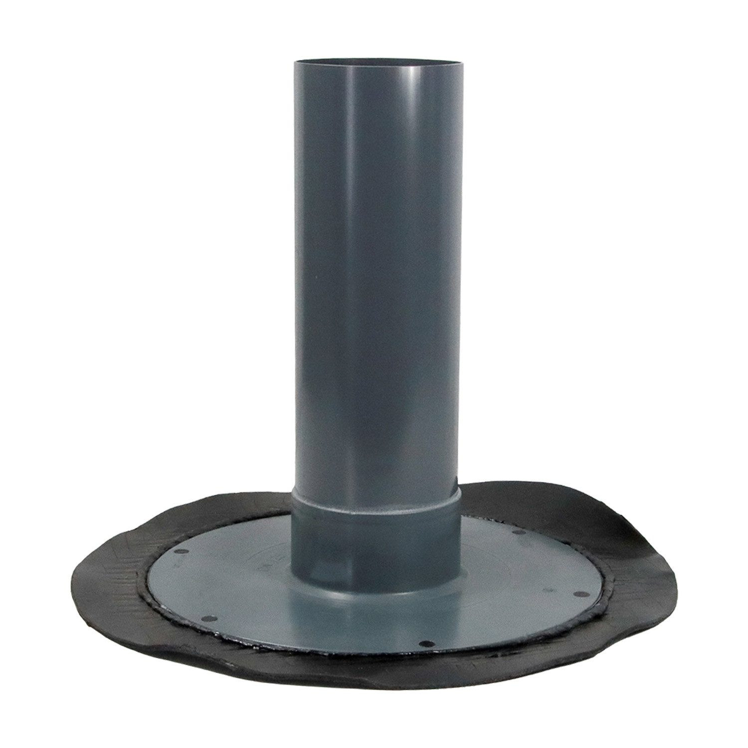 FLECK Dachdurchführung Flachdach-Unterteil mit Flasch aus Bitumen DN 125, Bitumen, Ø 12.5 cm