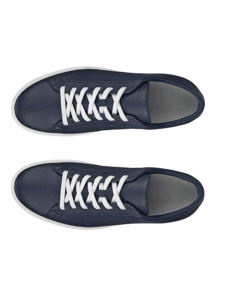 Ecco Soft 60 (Premium-Leder) marineblau Herren Sneaker günstig online kaufen