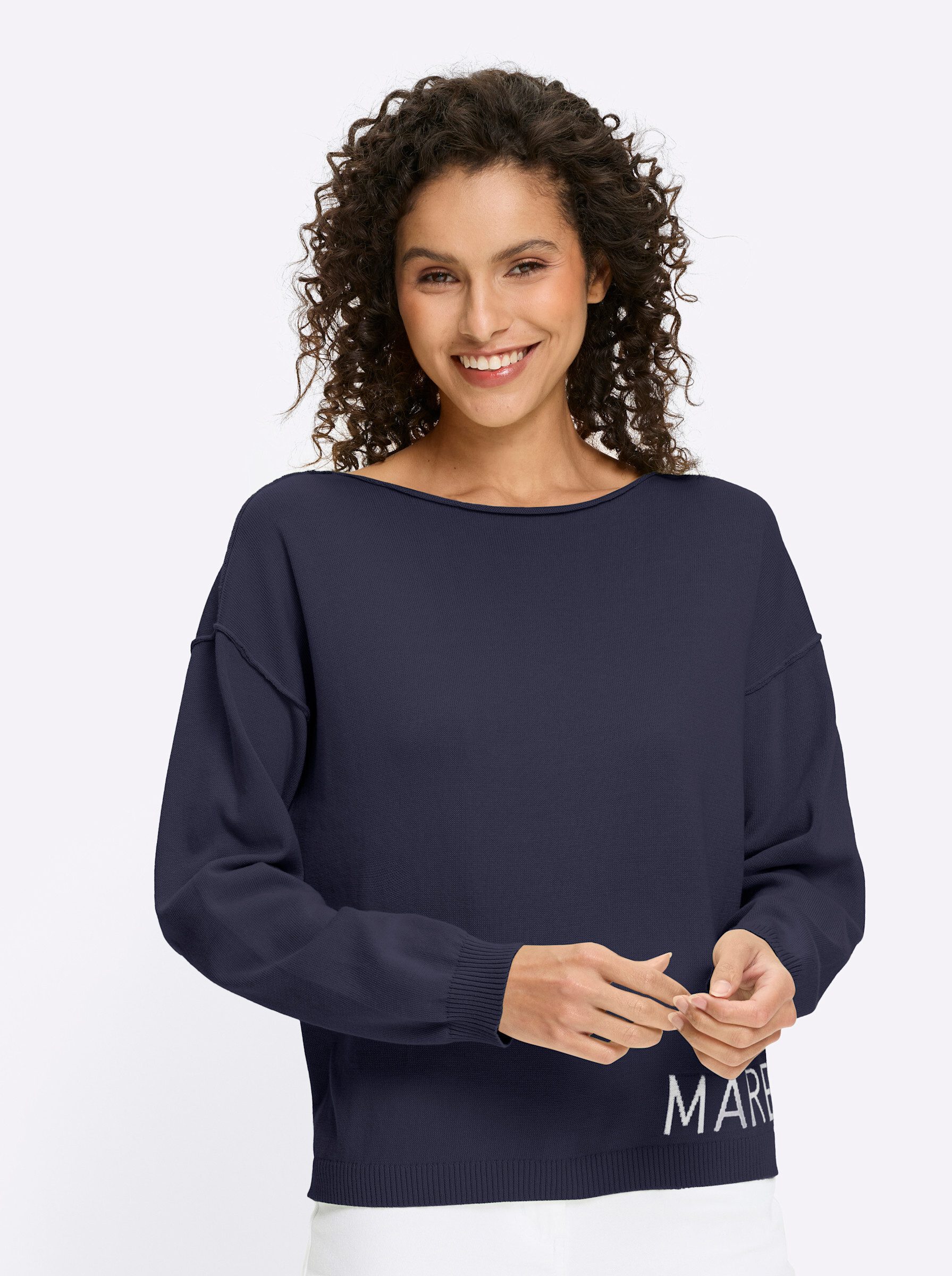 heine Strickpullover Baumwollpullover .