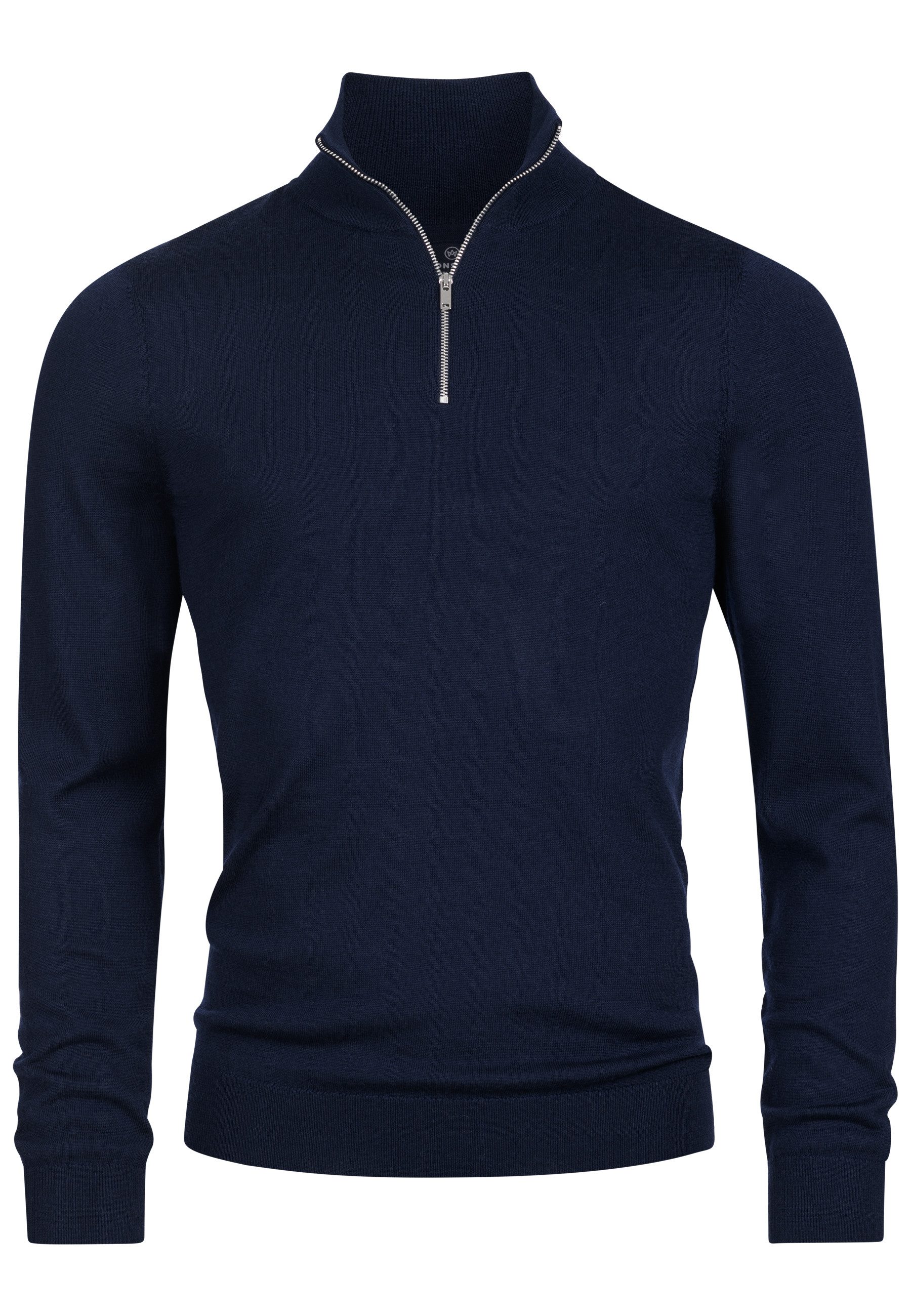 Kronstadt Strickpullover KSJohannes merino half zip günstig online kaufen