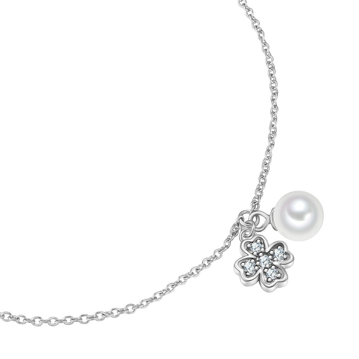 Glanzstücke München Gliederarmband GSM2198 (1-tlg), aus Sterling Silber