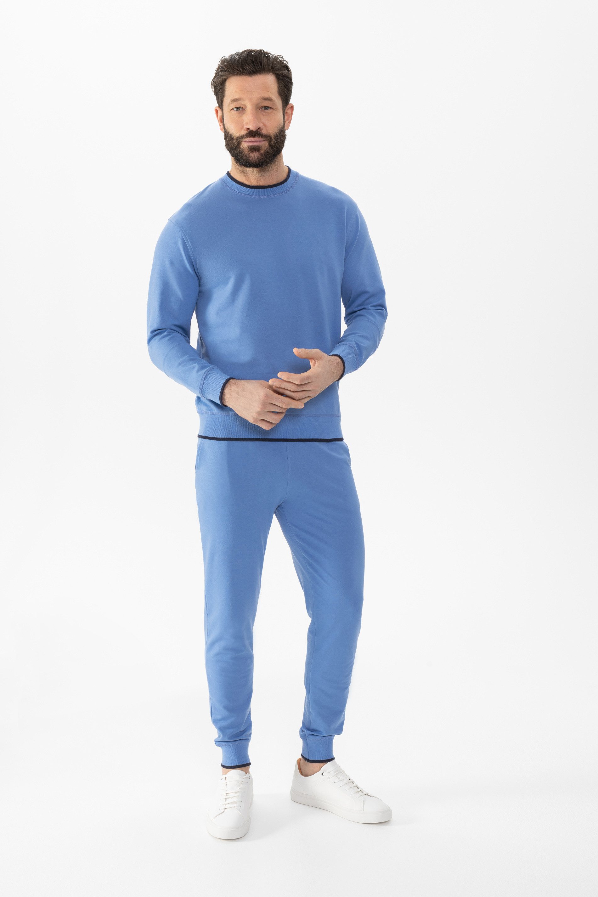 Mey Homewearhose Mey Herren Track Pants Serie Wellbeing Uni (1-tlg)