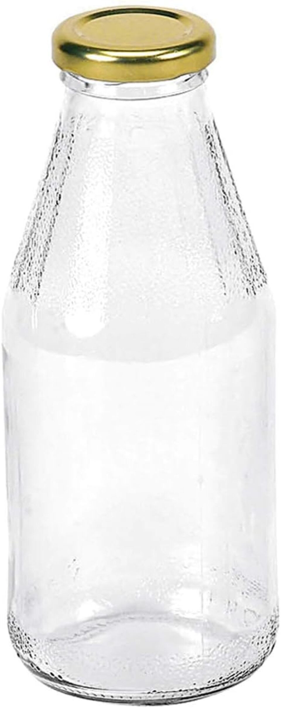 DETI Glas Fruchtsaft-Glasflasche zum Abfüllen, mit Deckel, 500ml, 1-tlg.