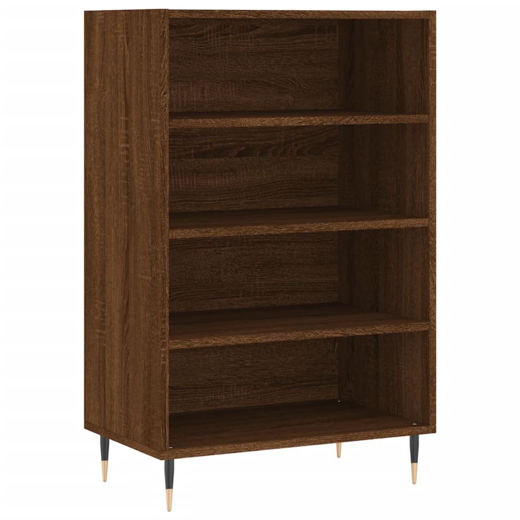 vidaXL Highboard NA Highboard Braun Eichen-Optik 57x35x90 cm Spanplatte