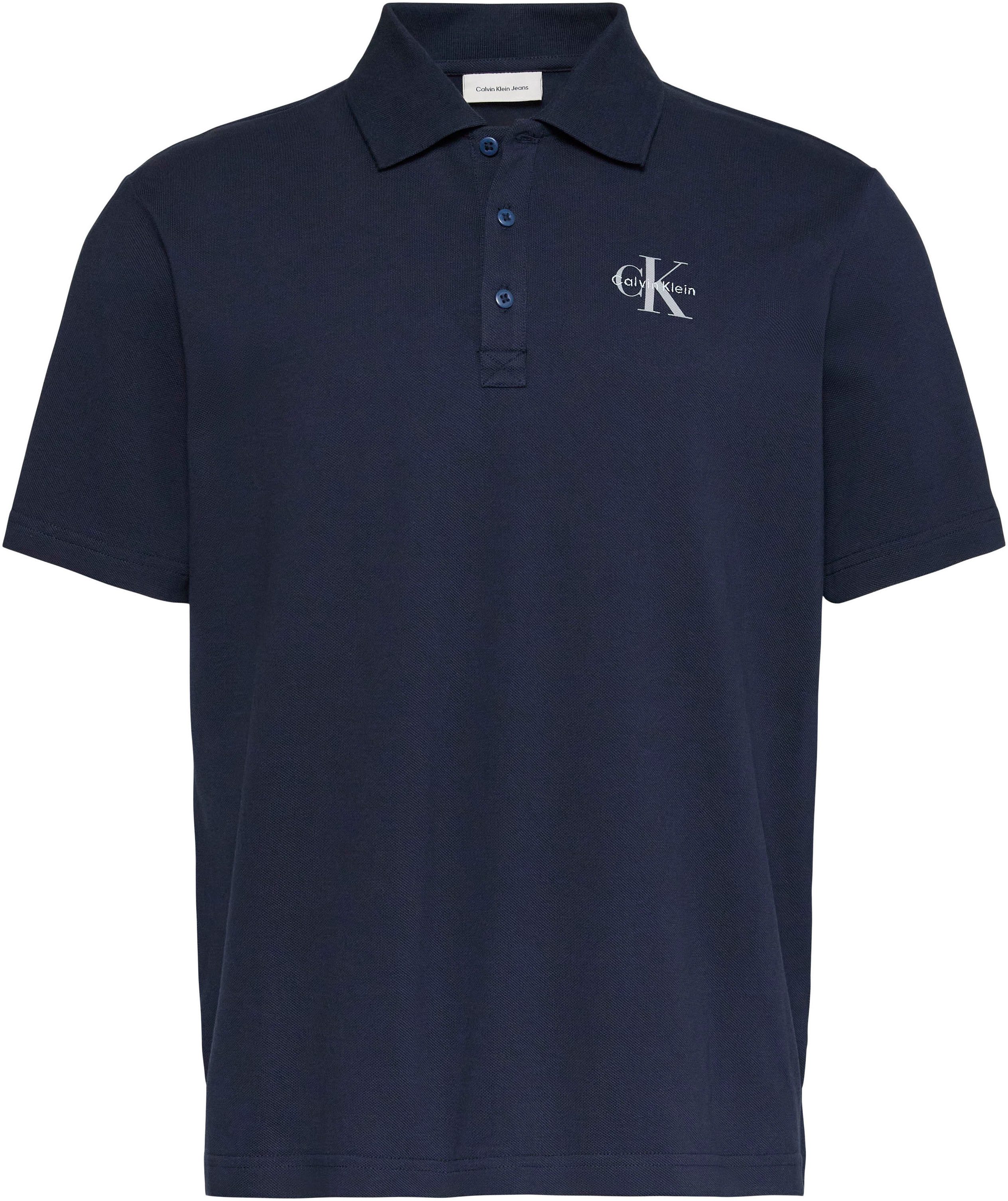 Poloshirt EASY MONOLOGO CASUAL PIQUE