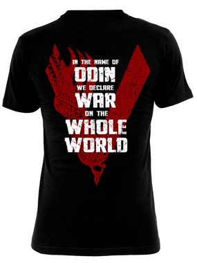 Nastrovje Potsdam T-Shirt Vikings Odin Red