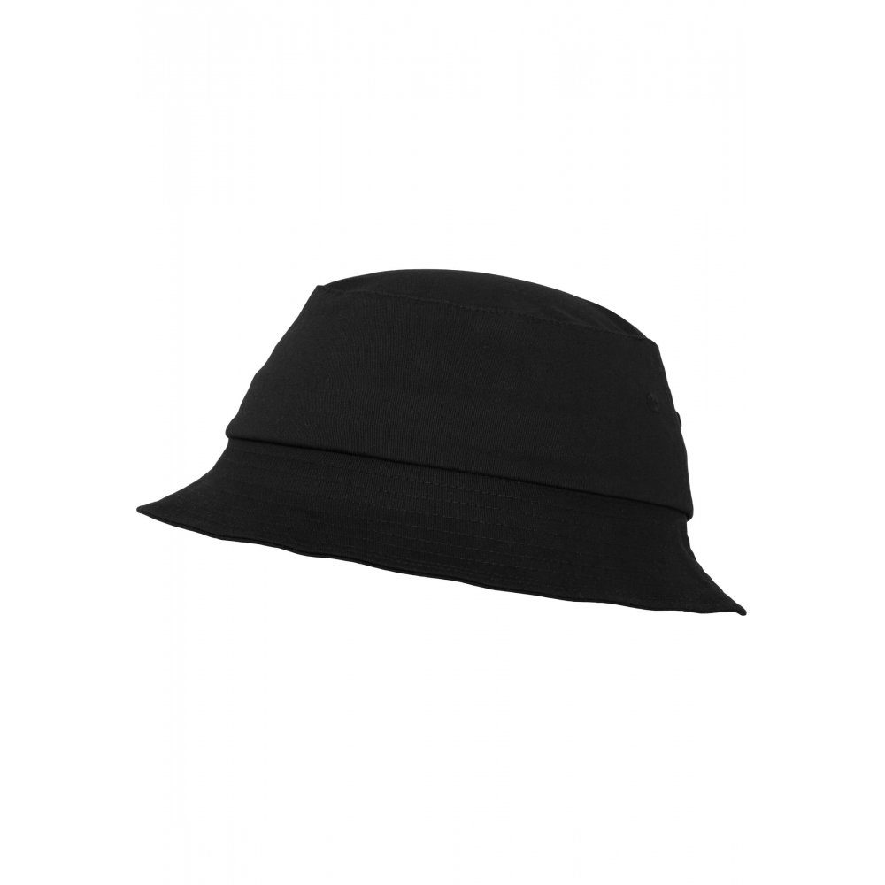 Flexfit Fischerhut Cotton - (Packung) Bucket Twill Hat schwarz