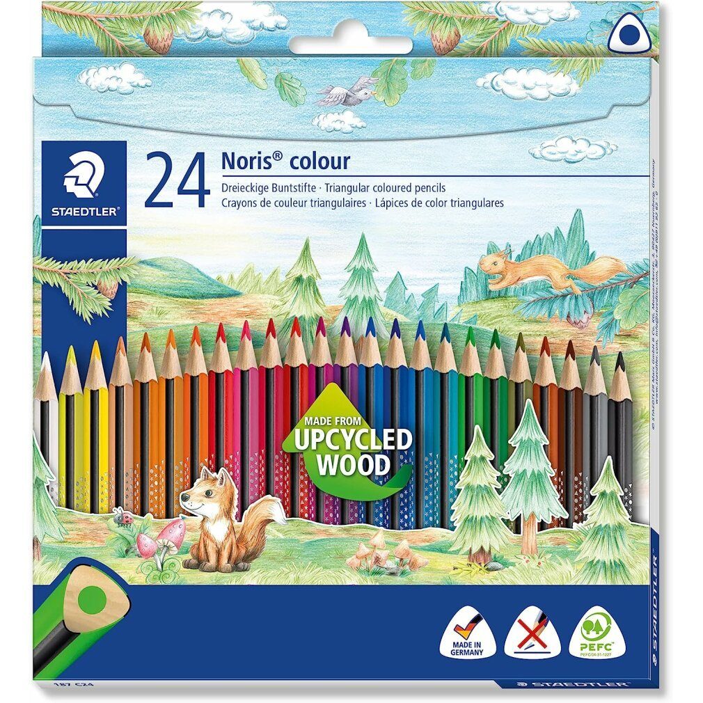 STAEDTLER Buntstift Buntstift Noris colour 24ST
