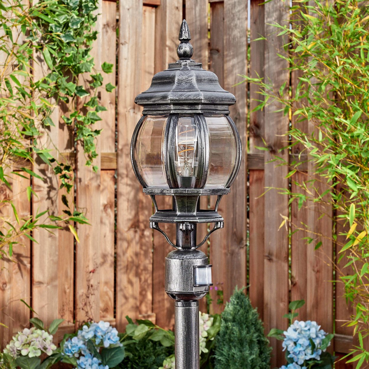 hofstein Pollerleuchte Außenwegeleuchte mit Bewegungsmelder aus günstig online kaufen