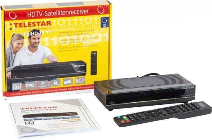 2.0 TS SAT-Receiver digiHD 11 TELESTAR