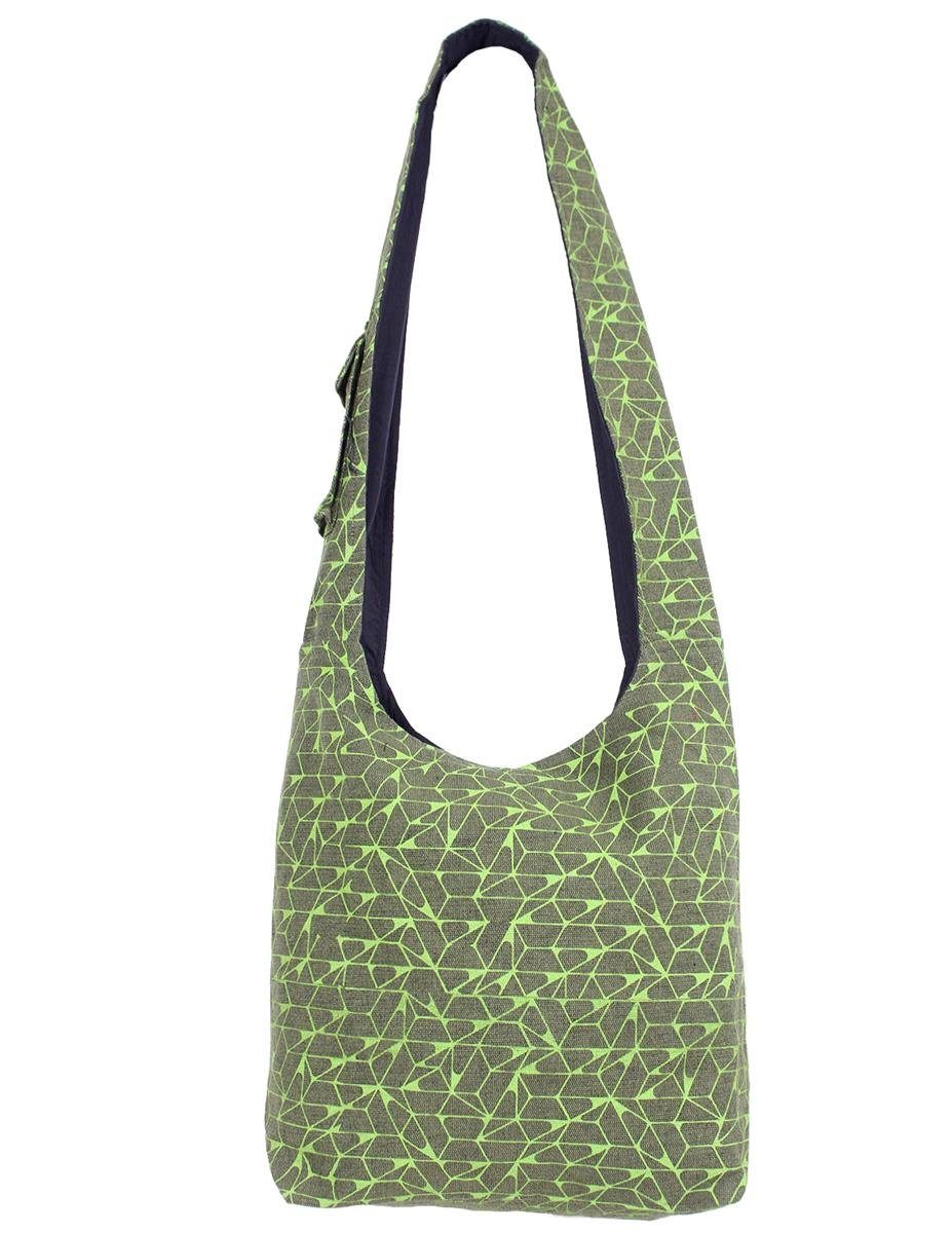 Vishes Shopper Umhängetasche Schultertasche Beuteltasche, Ethno, günstig online kaufen