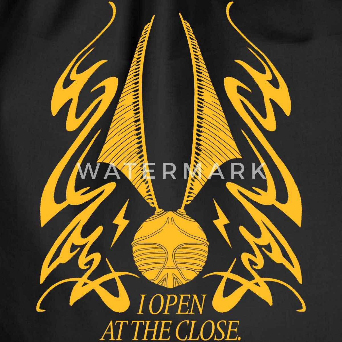 Spreadshirt Turnbeutel Harry Potter Goldener Schnatz I Open At The Close Turnbeutel (1-tlg)