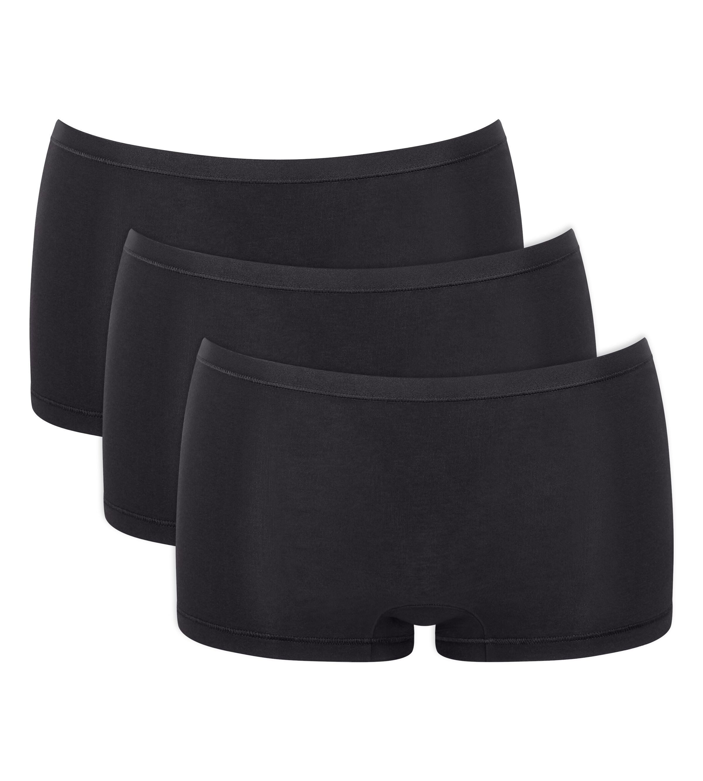 sloggi Panty GO Daily Cotton (3er Pack) Glanz-Effekt Details, elastisch, be günstig online kaufen