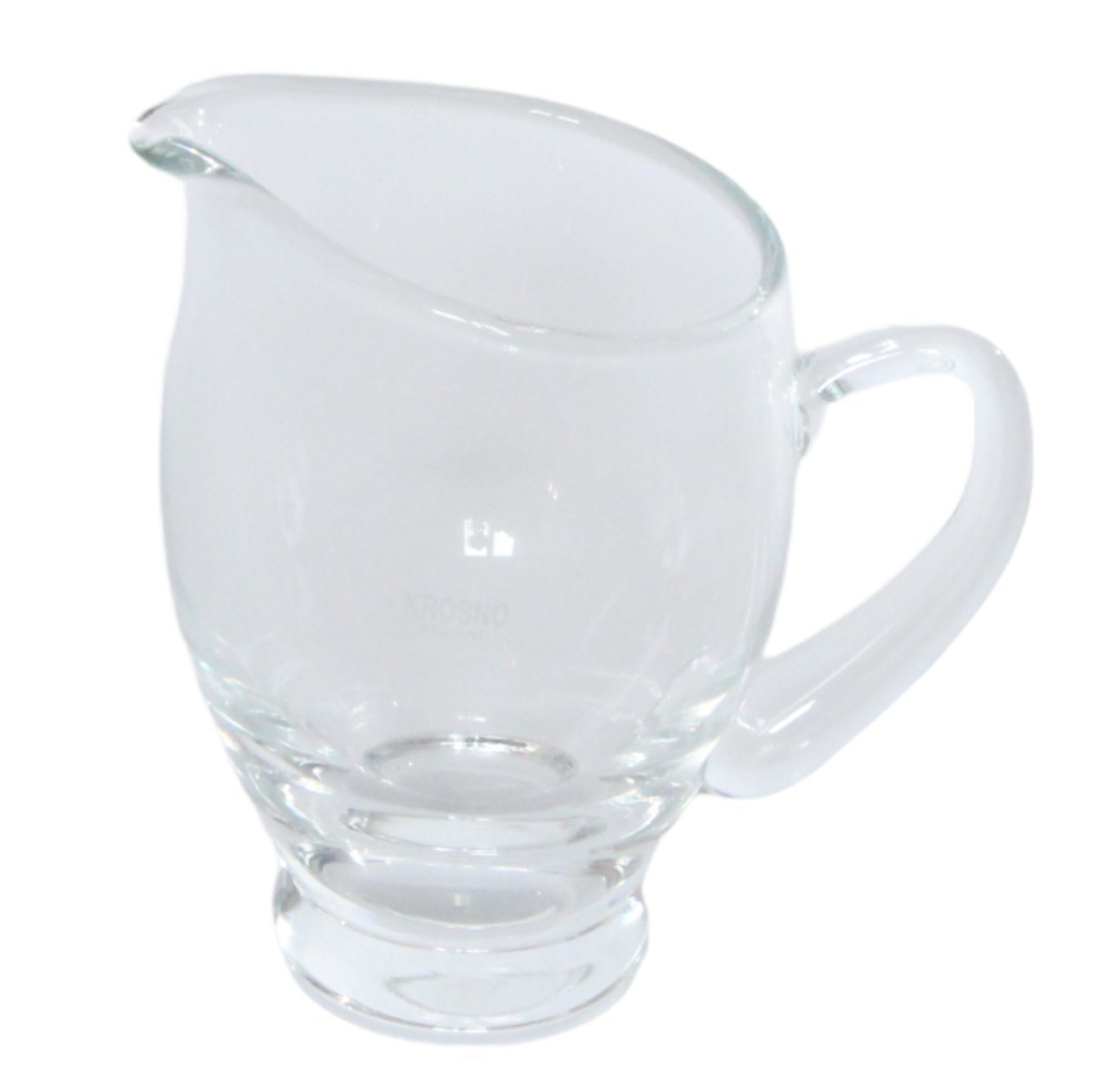 Milchkanne für kleine Saucen Milchkännchen Glas H Milchkanne GartenDeko JS Glaskanne 10 aus cm