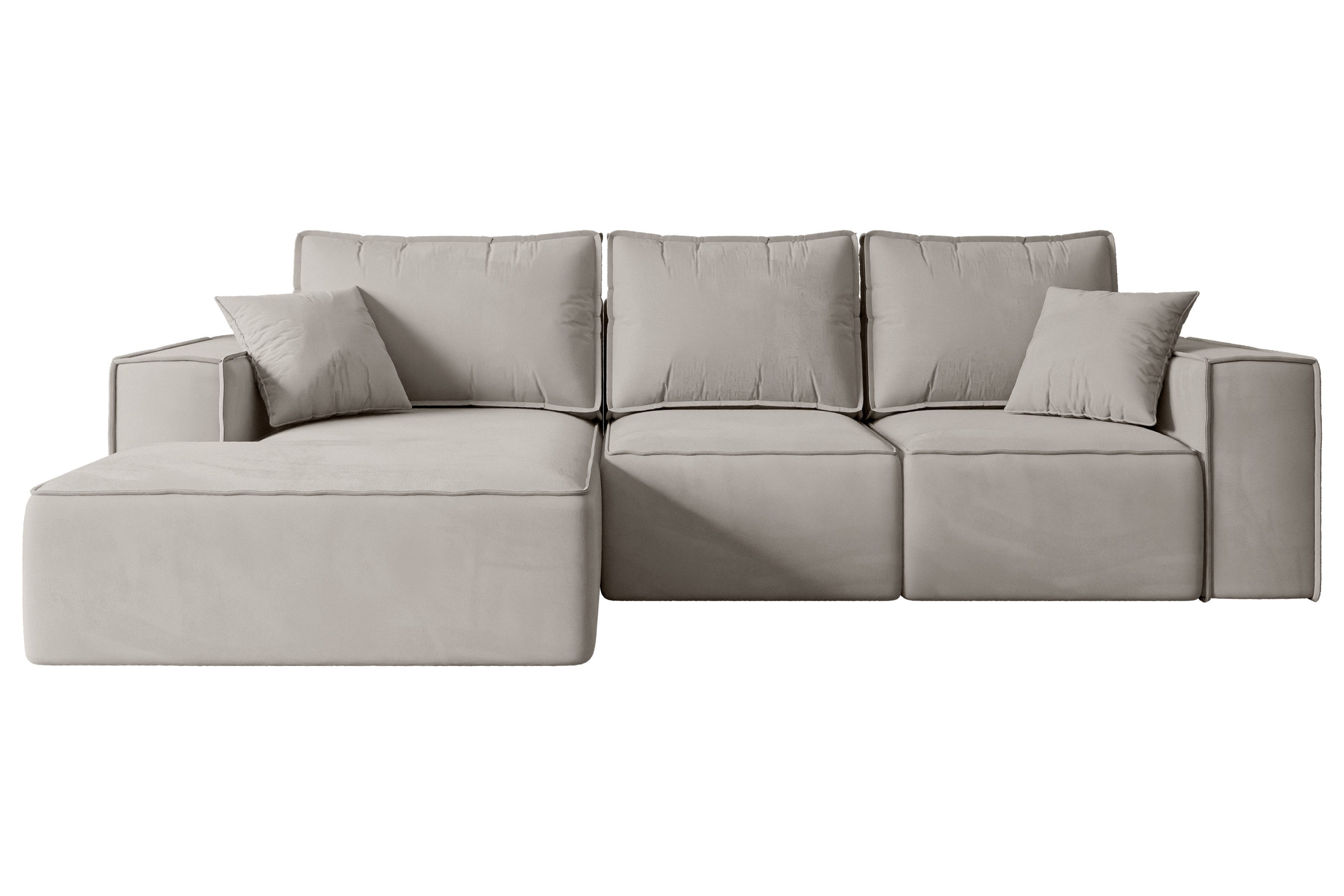 ALTDECOR Ecksofa SERRA-L-S, Couch mit Schlaffunktion, günstig online kaufen