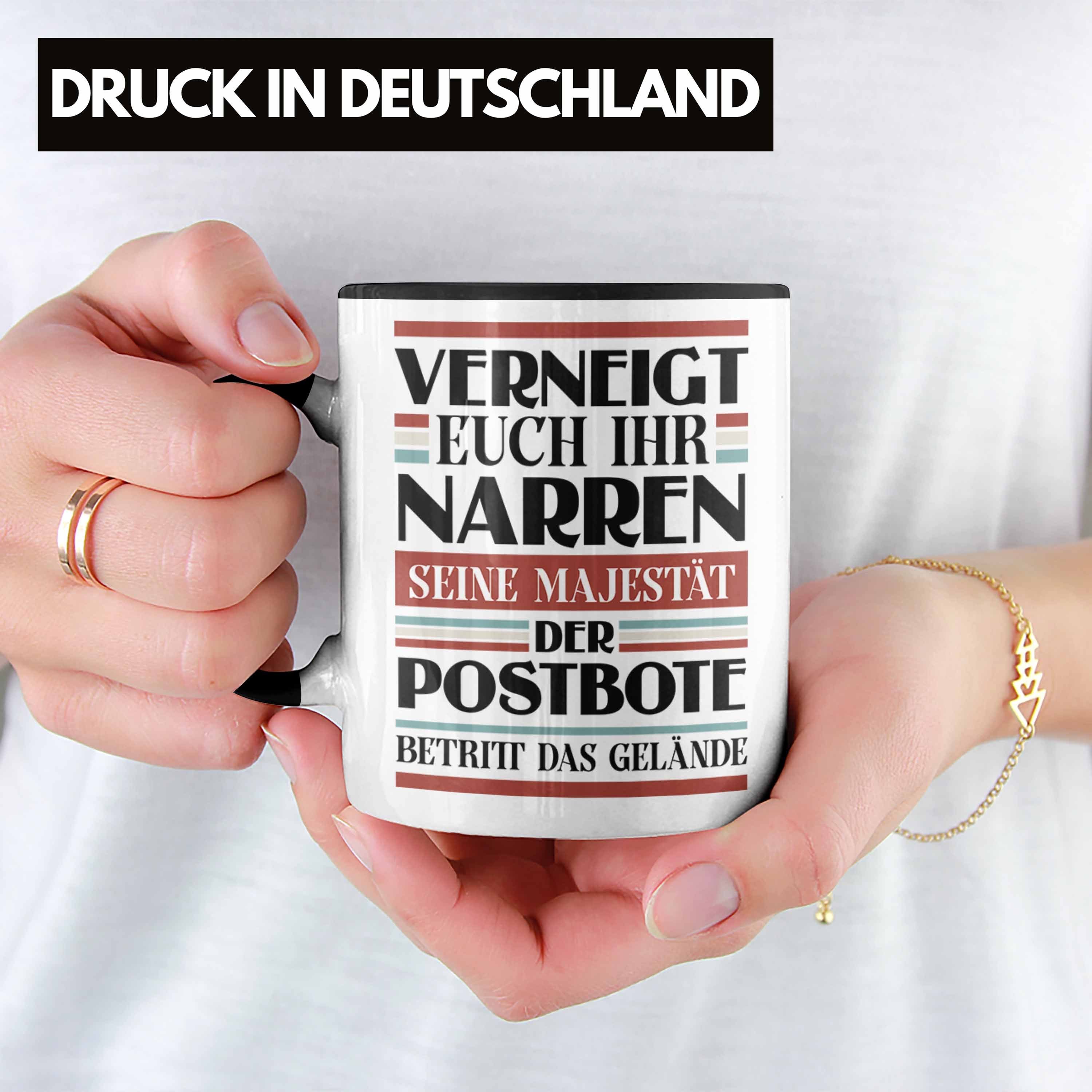 - Trendation Männer Lustig Euc Verneigt Geschenk Trendation Tasse Tasse Spruch Schwarz Postbote