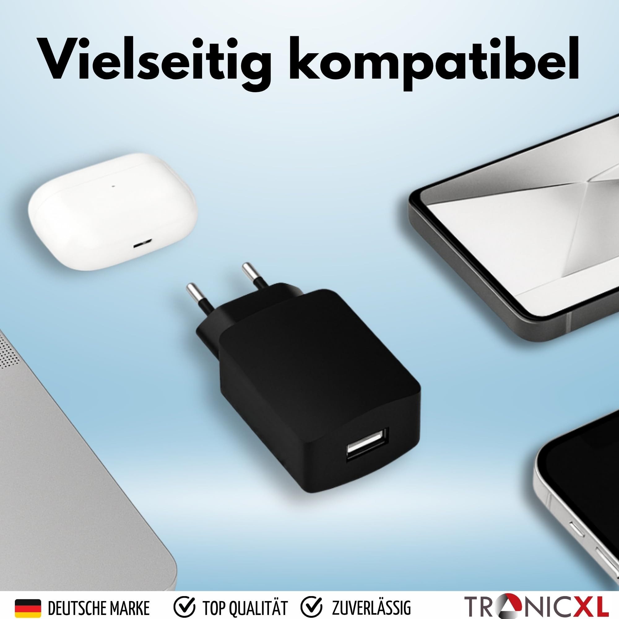 TronicXL 2 USB Netzteil für Google Pixel 10 9 8 7 8a Pro Fold Tablet Netzgerät USB-Ladegerät (2-tlg., Ladegerät USB A Handy Smartpones)