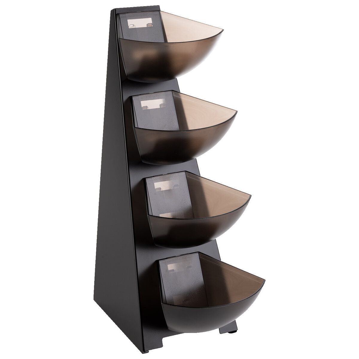APS Geschirr-Set Multi-Rack 4-stufig schwarz/grau.