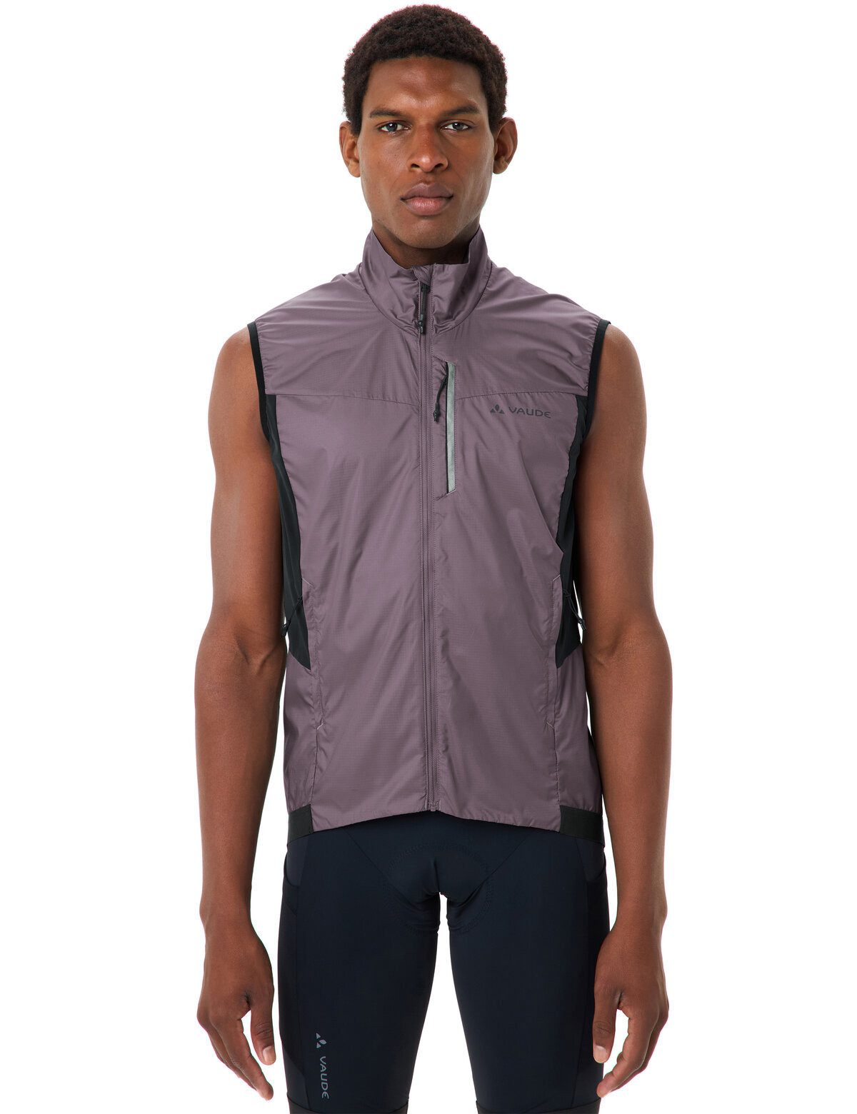 VAUDE Funktionsweste Men's Kuro Air Vest (1-tlg) atmungsaktive und schnelltrocknende Weste