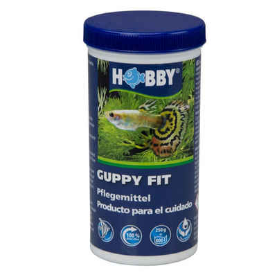 HOBBY Aquariumpflege Guppy Fit - Pflegemittel für das Aquariumwasser - 250 g