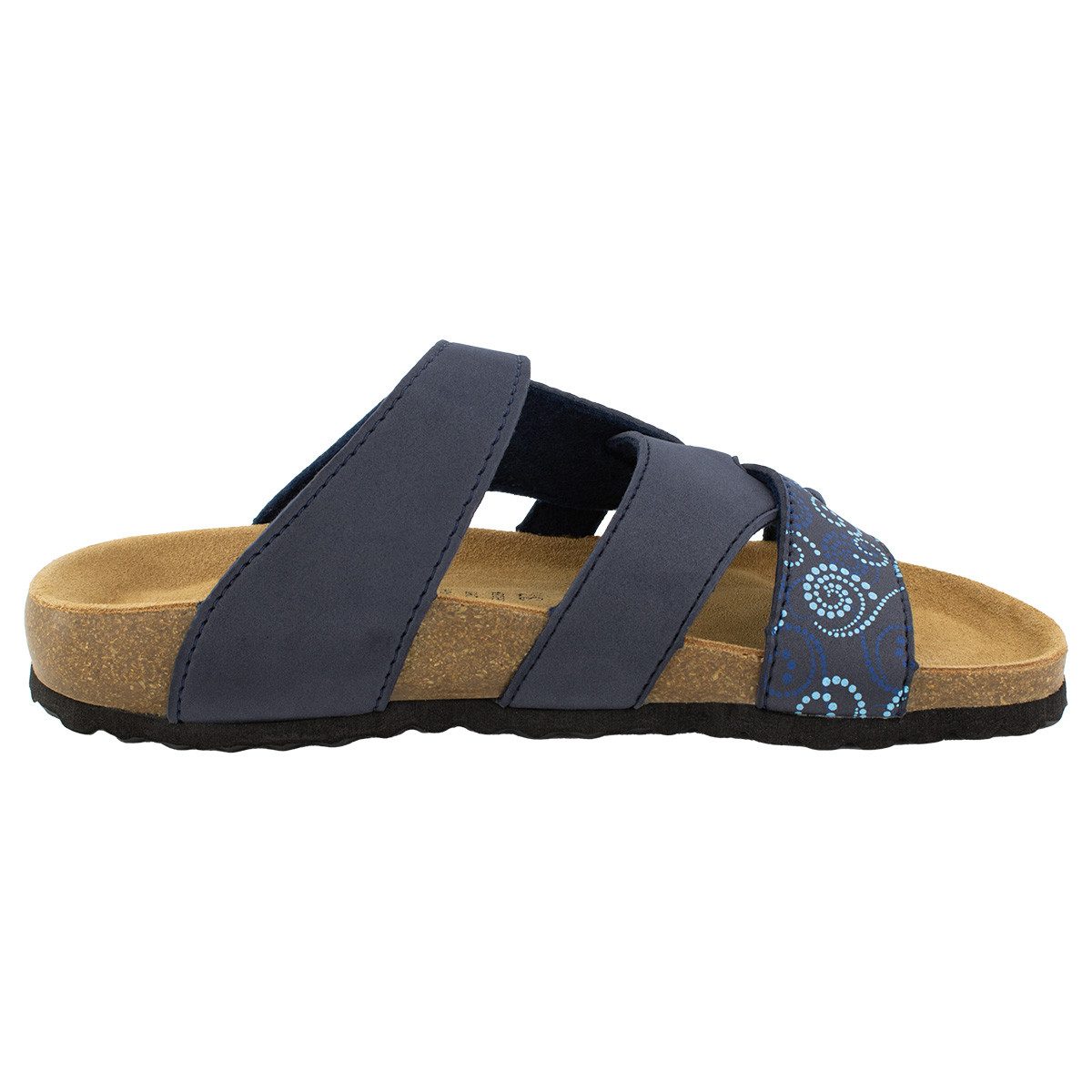 SUPERSOFT Classic Pantolette (1-tlg) Pantoletten - Hochwertiges Korkfußbett für besten Komfort