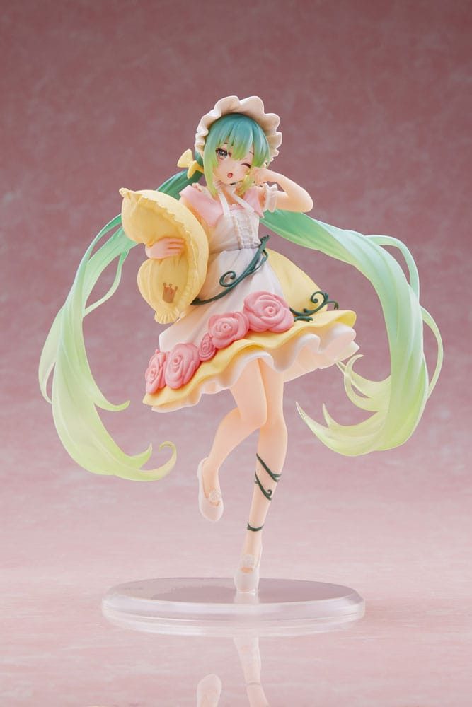 Taito Prize Spielfigur Hatsune Miku Wonderland Sleeping Beauty Reissue 18 cm