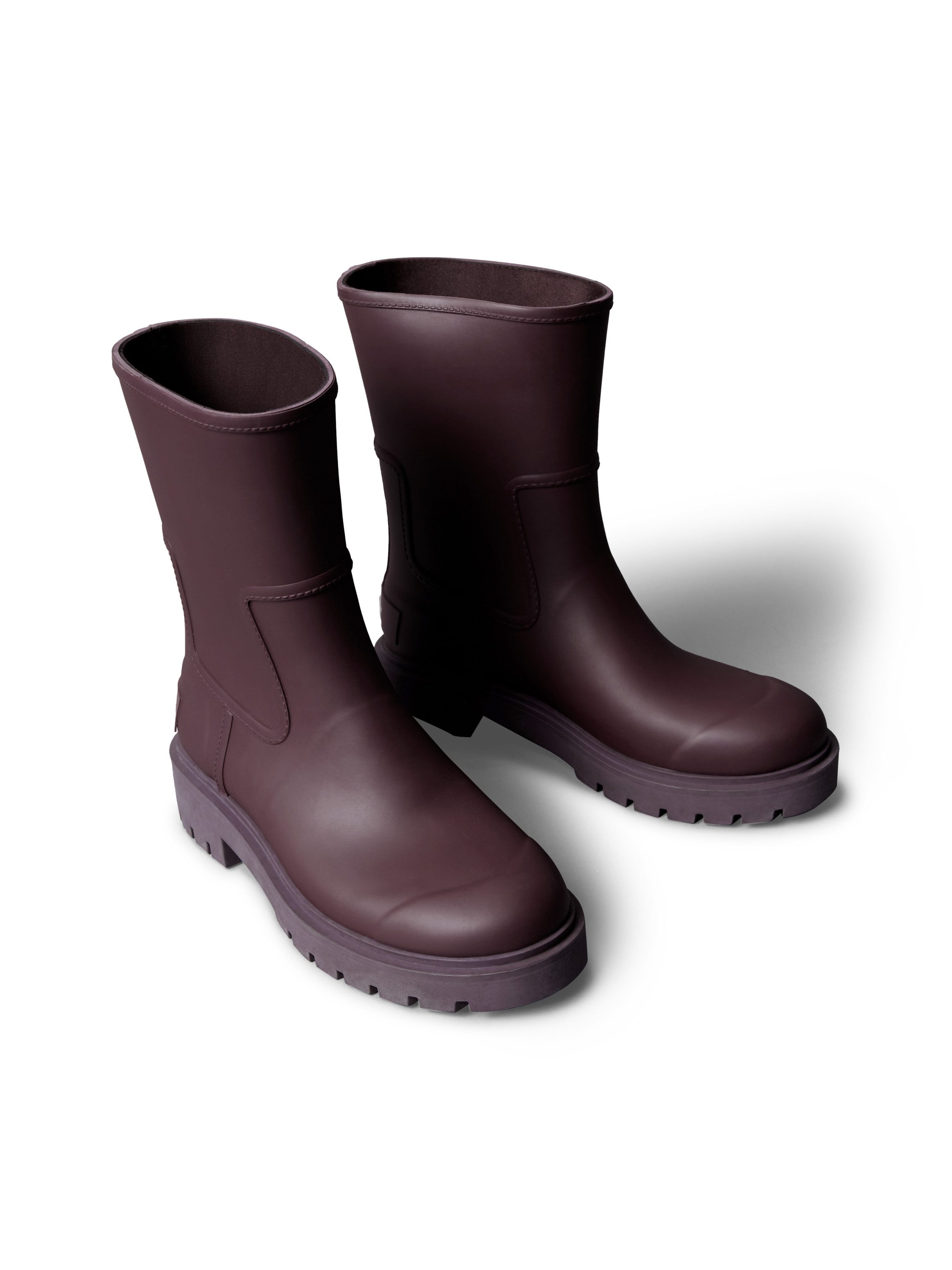 Calvin Klein Jeans MID RAINBOOT RUBBER Gummistiefelette Rainboots, Stiefelette, mit Logoschriftzug