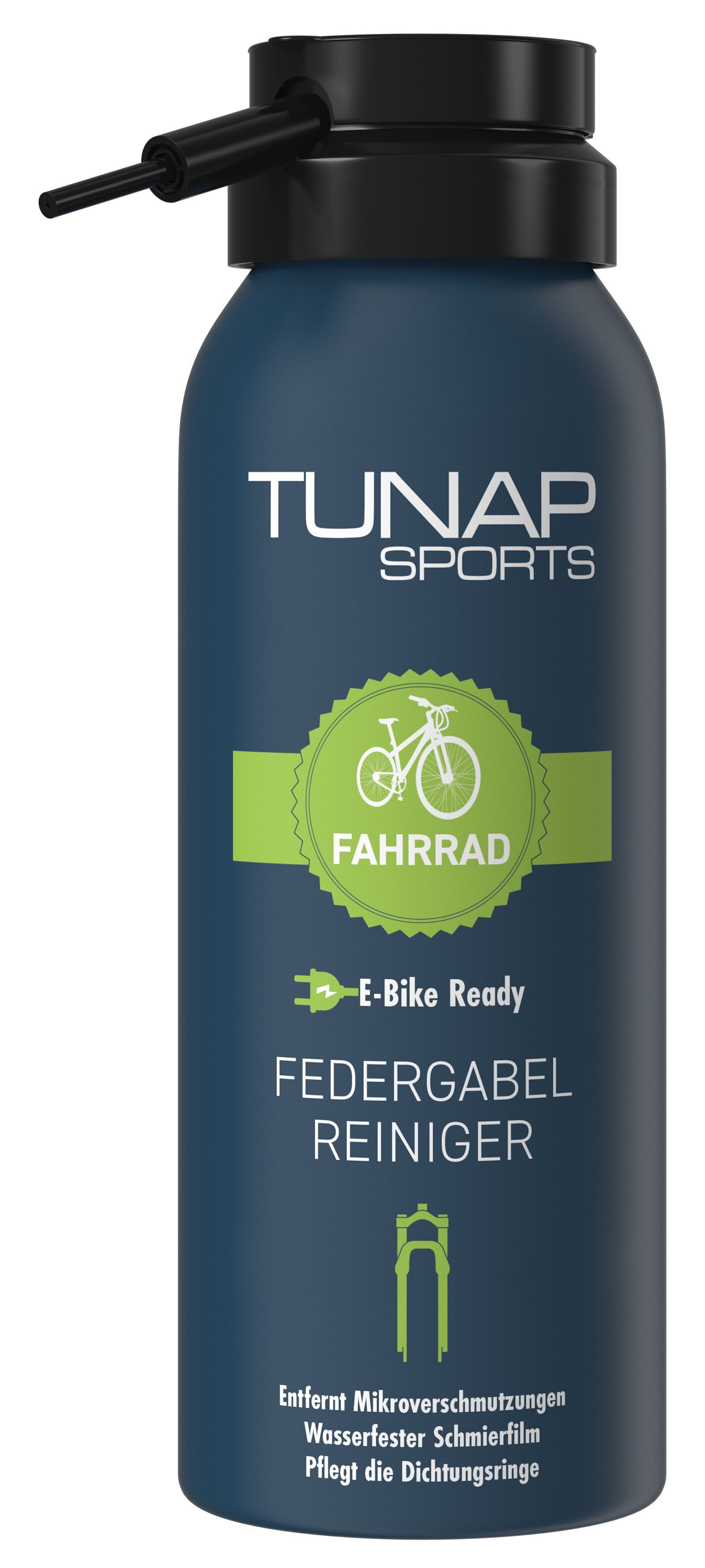 Tunap Sports TUNAP SPORTS Fahrrad Federgabel-Reiniger 125ml Zweiradreiniger (Pflegt und schützt I Entfernt Staub)
