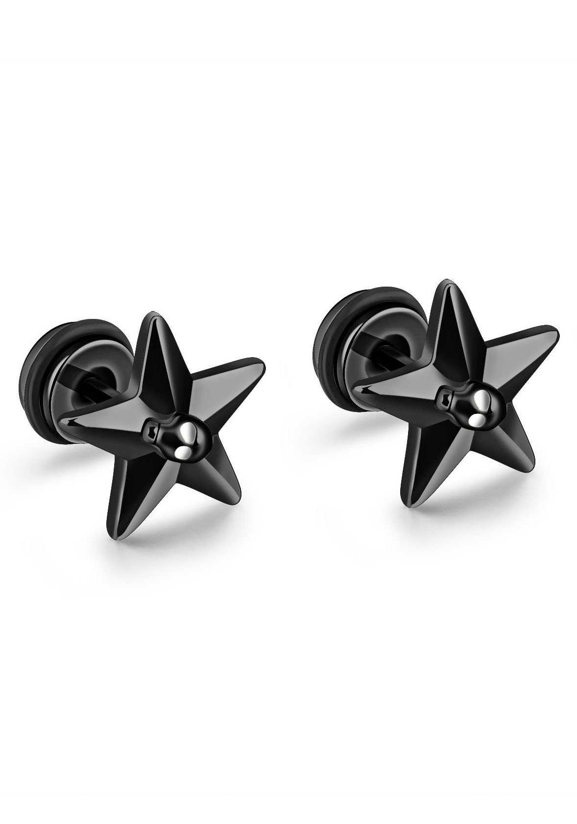 Firetti Paar Ohrstecker Schmuck Geschenk Ohrschmuck Fake Plug Star