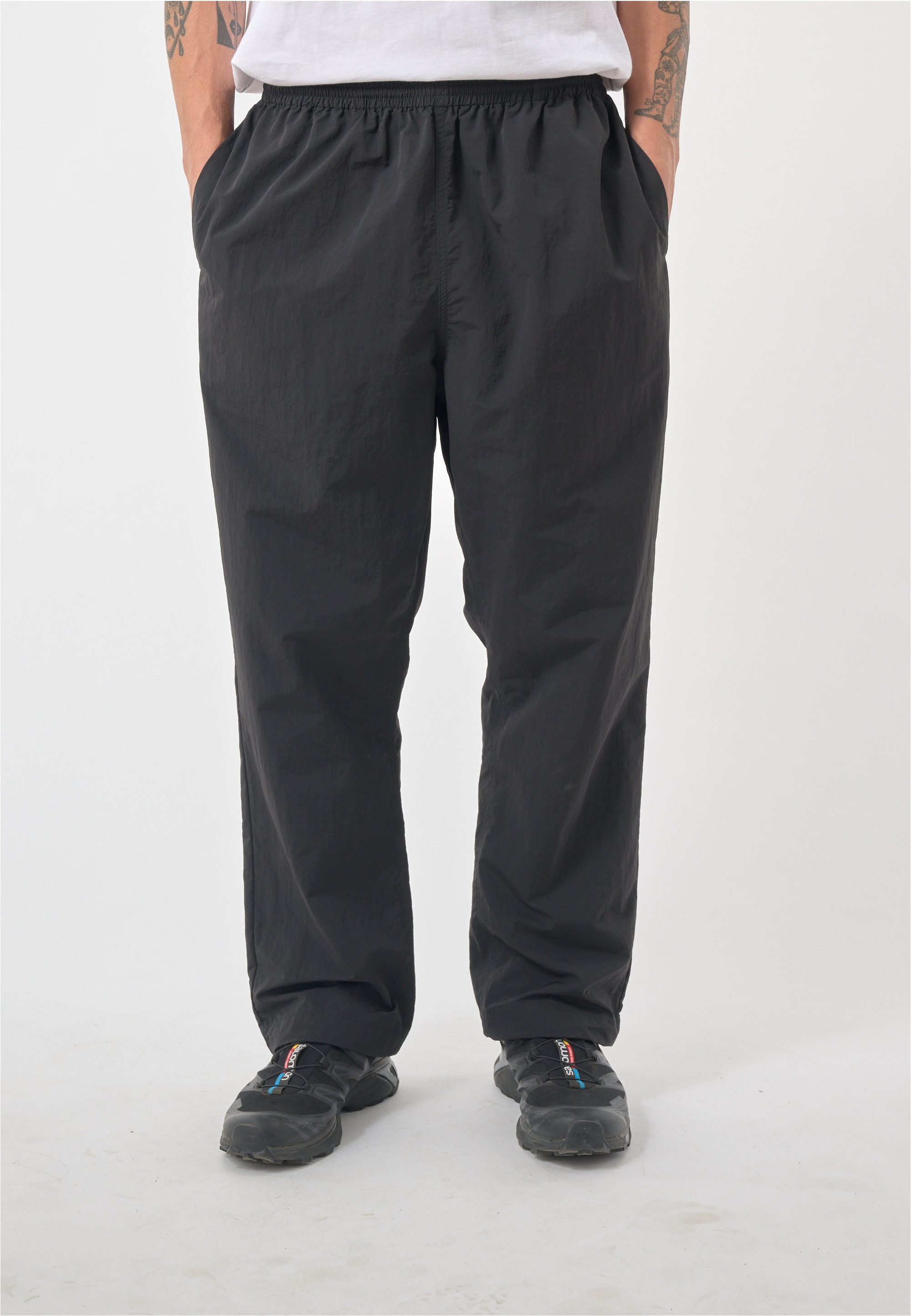 Cleptomanicx Stoffhose mit verstellbarem Bund