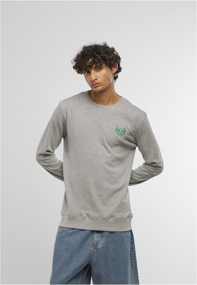Mister Tee Rundhalspullover Courtside Sports Emb Light Crew Sweatshirt