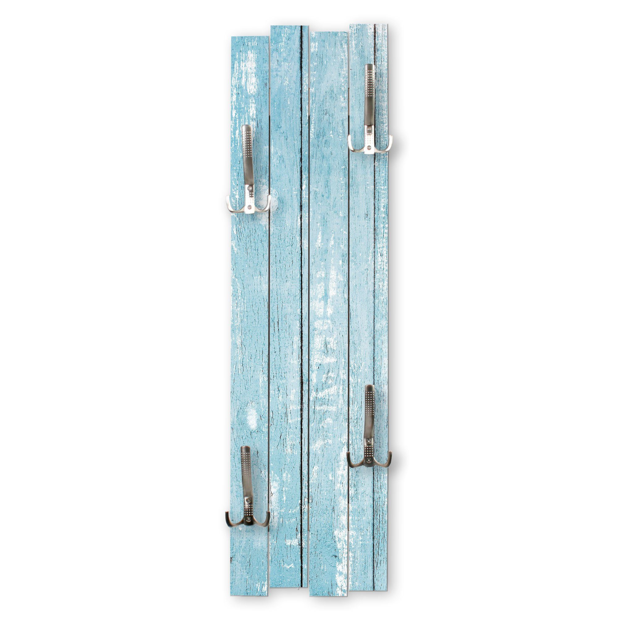 Kreative Feder Wandgarderobe Wand-Garderobe „Altes Holz günstig online kaufen